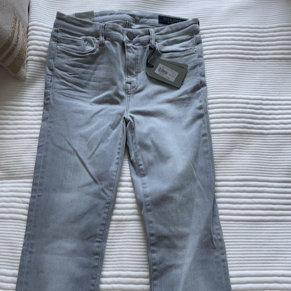 Never worn all Saints jeans with tags